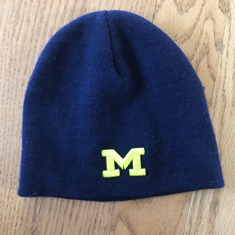 University of Michigan logo winter hat